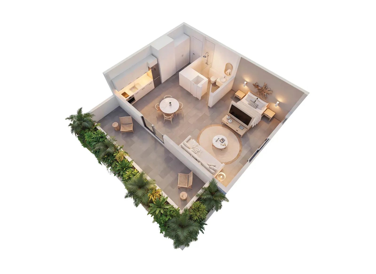 The SOUL Fumba, 1-bedroom penthouse