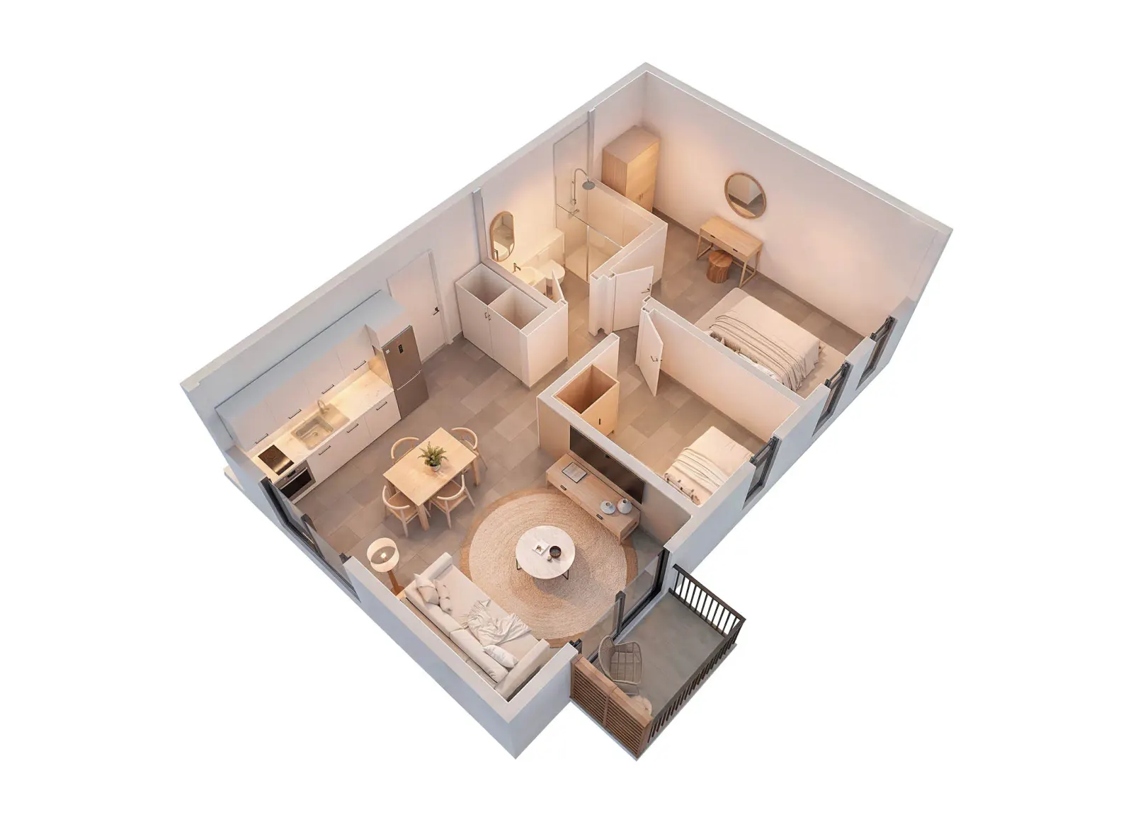 The SOUL Paje, 2-Schlafzimmer-Wohnung