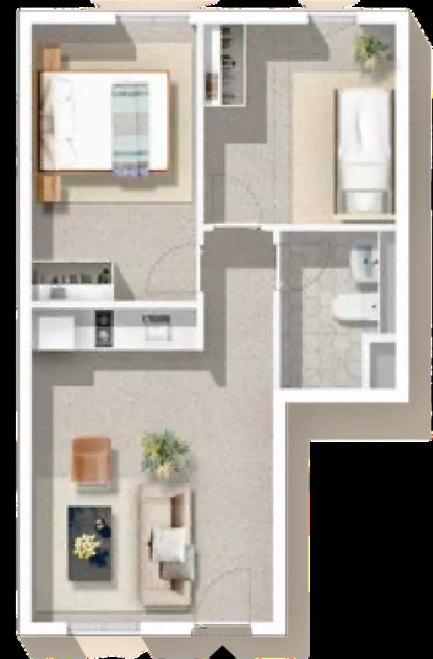 CheiChei Living, 2-bedroom Chumba Plus