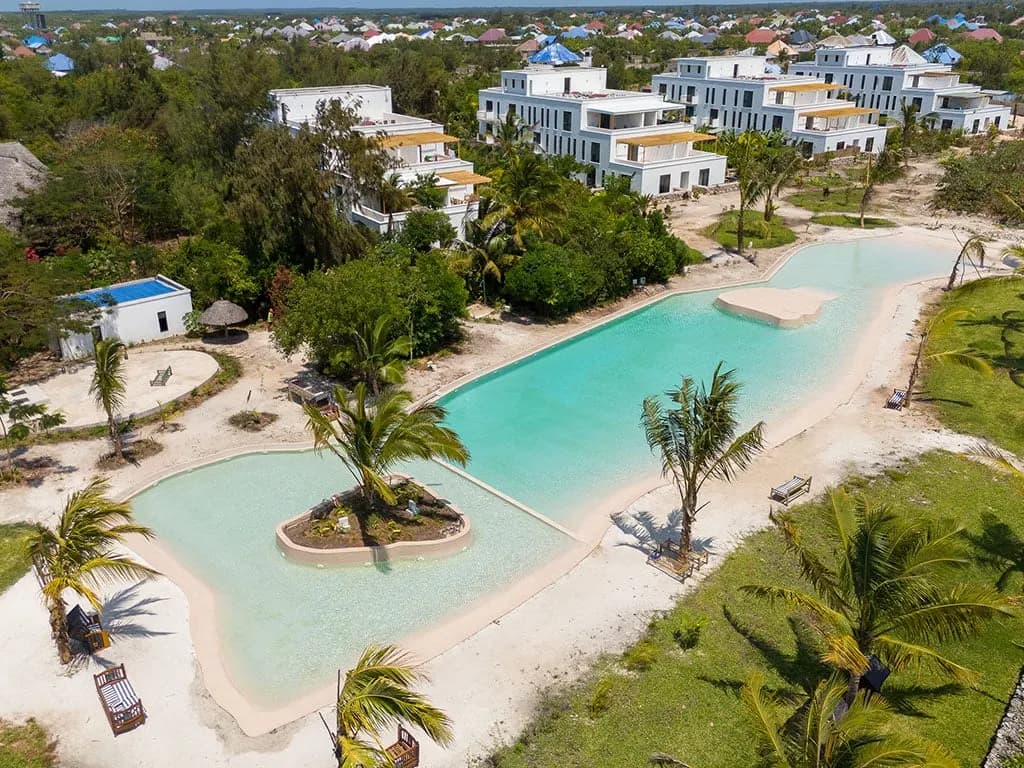 2-bedroom duplex, Resort in Paje