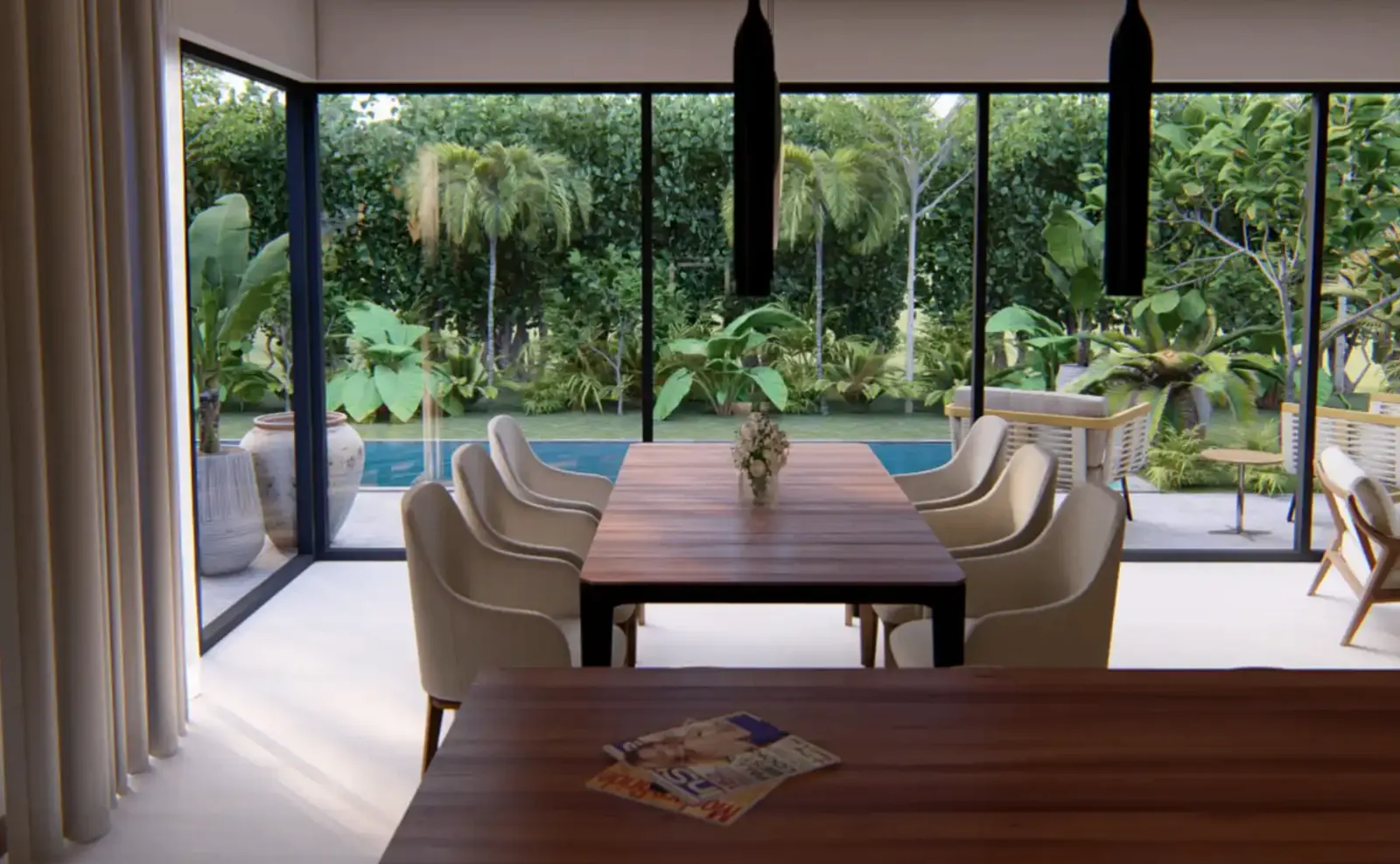 Bustani Prime, Living area